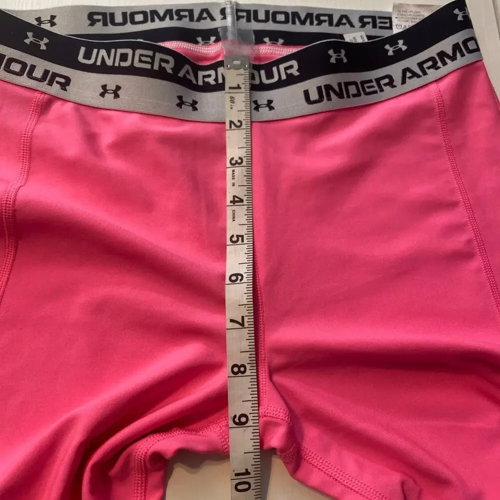 Hot Pink Youth large Under Armour leggings